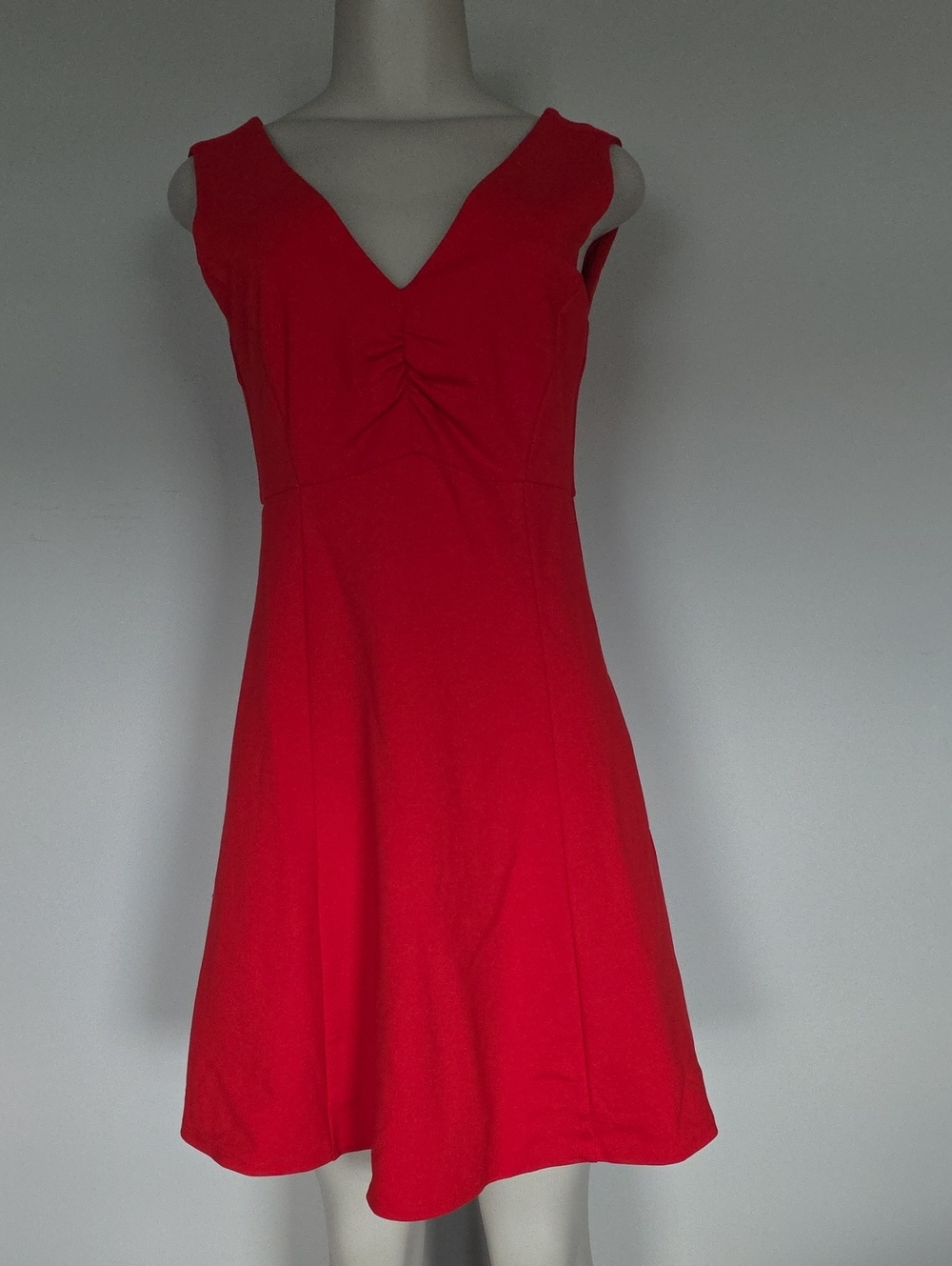 Kate Spade red sleeveless a-line dress-4